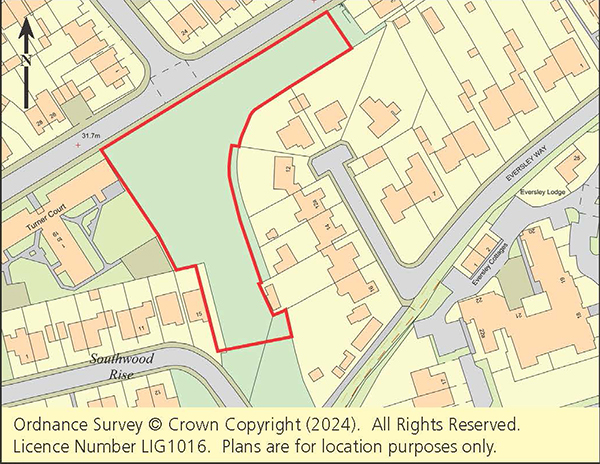 Lot: 53 - FREEHOLD SITE WITH PLANNING FOR EIGHT DWELLINGS - 